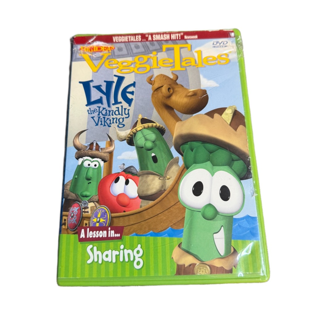 VeggieTales Lyle the Kindly Viking DVD 2001 Big Idea Lyrick Studios Sharing